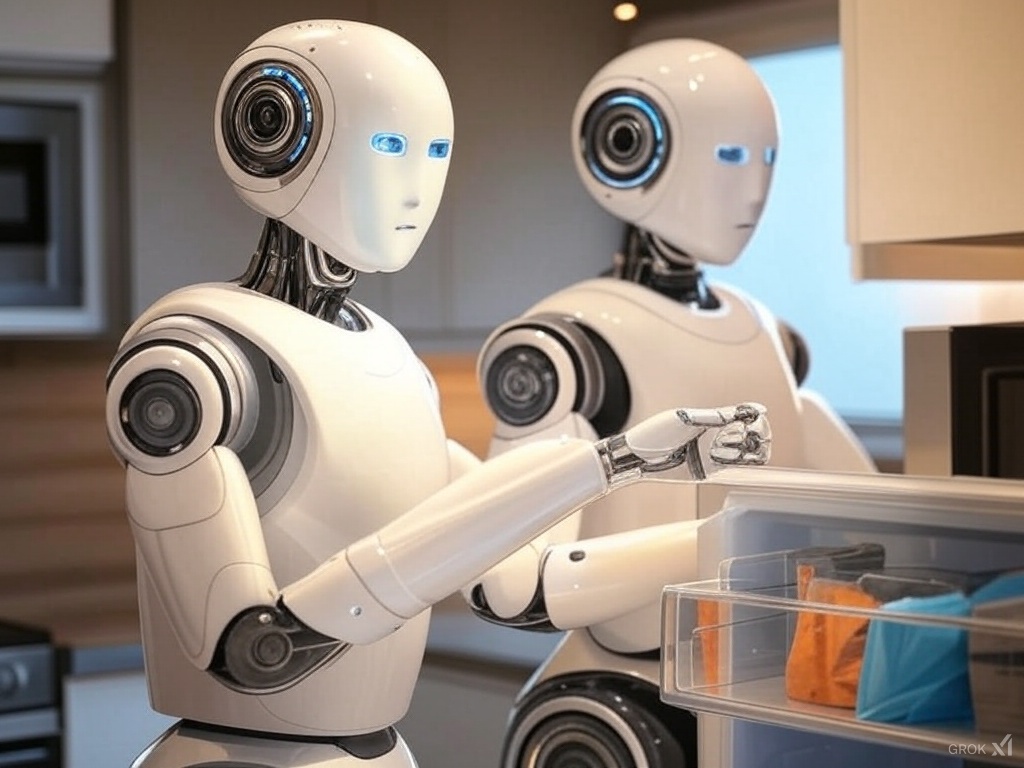 igure AI新モデル「Helix」発表：2台のロボットが協調して家事をこなす驚きの映像公開 - innovaTopia - （イノベトピア）