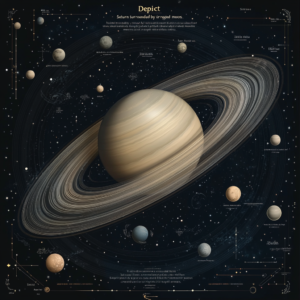 カナダ・フランス・ハワイ望遠鏡が発見！土星の新たな衛星128個 - innovaTopia - （イノベトピア）