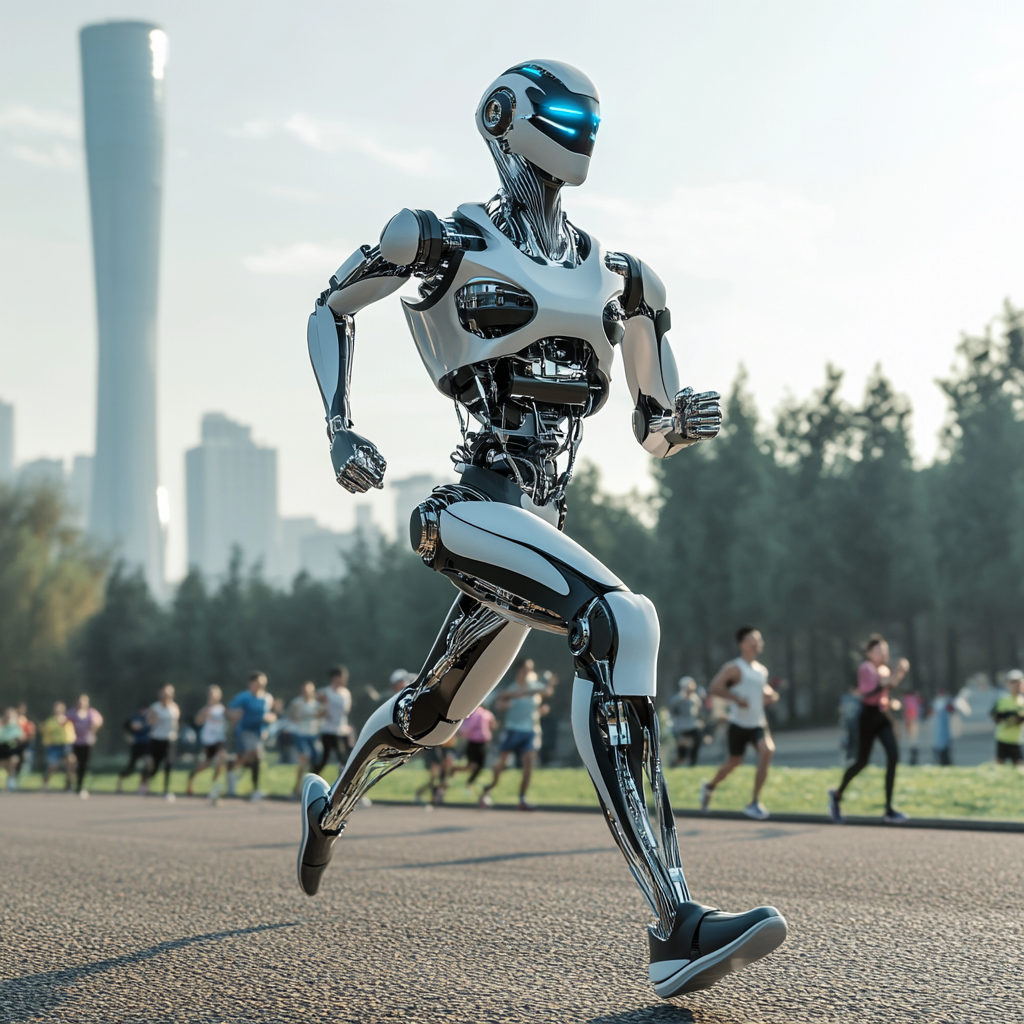 天工ウルトラが優勝！北京で世界初のヒューマノイドロボットハーフマラソン開催、2時間40分で完走 - innovaTopia - （イノベトピア）