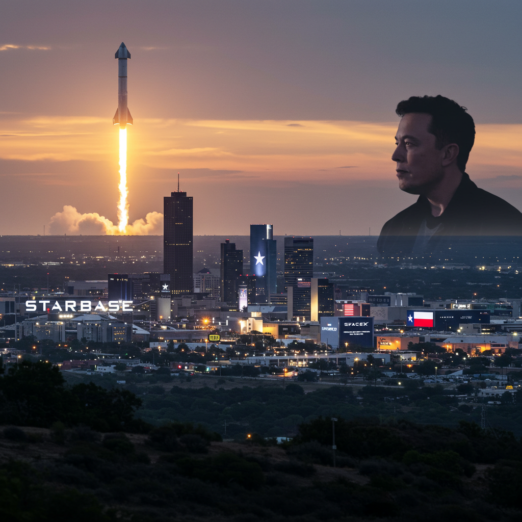 SpaceX、テキサス州に独自都市「スターベース」設立 - イーロン・マスクの宇宙港構想が現実に - innovaTopia - （イノベトピア）
