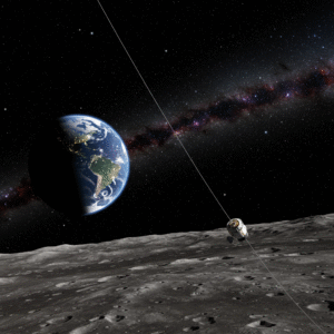 月と地球を結ぶスペースライン構想 — 宇宙エレベーターが宇宙旅行を革新する日 - innovaTopia - （イノベトピア）