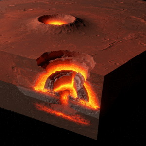 火星地下で巨大構造を発見｜デルフト工科大学の研究チームがマントルプルーム確認、将来の火山活動示唆 - innovaTopia - （イノベトピア）