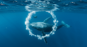 ザトウクジラが人間に向けて「バブルリング」を生成｜種間コミュニケーションの新たな証拠 - innovaTopia - （イノベトピア）