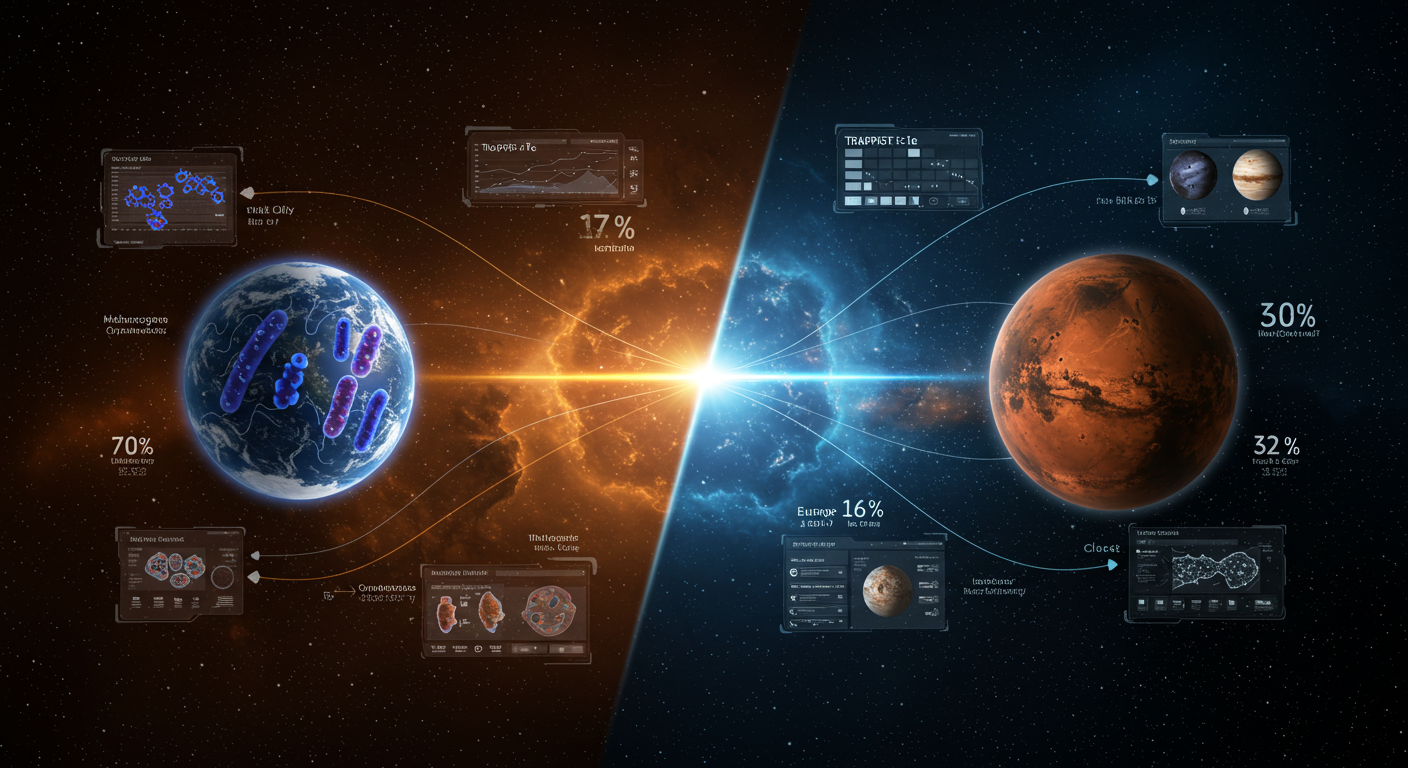 地球外生命探索が革新 - TRAPPIST-1eでメタン生成菌69%適合性を確認 - innovaTopia - （イノベトピア）