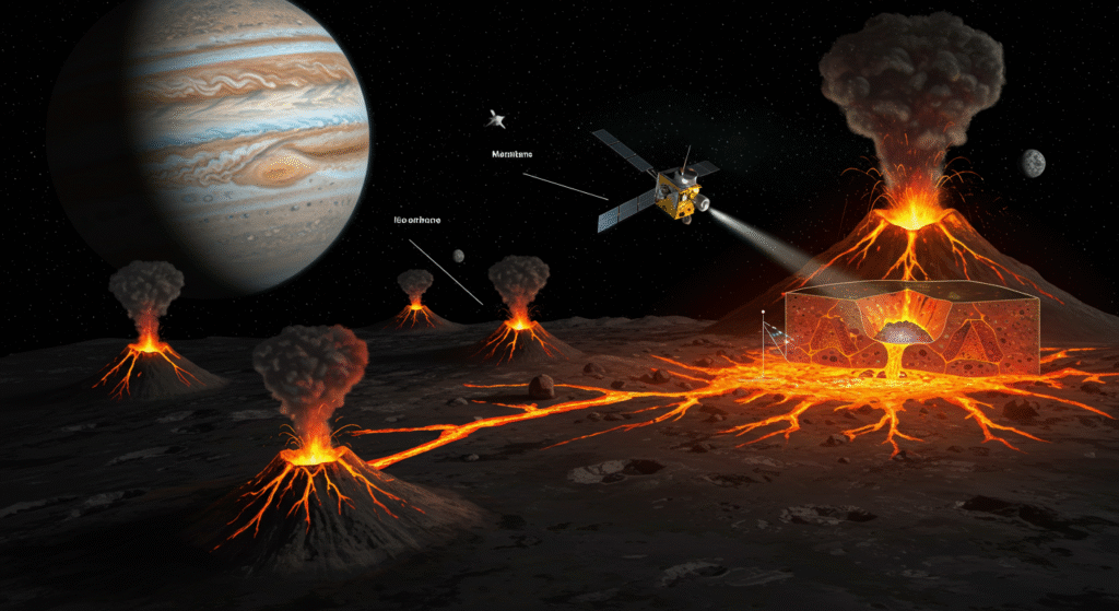 木星衛星イオの地下構造が判明—NASA探査機が全球マグマ海洋の存在を否定 - innovaTopia - （イノベトピア）