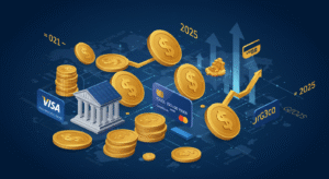 金融大手がステーブルコイン競争激化｜Circle株価750%上昇、JPMorgan・Visa・Fiserv新トークン発行へ - innovaTopia - （イノベトピア）