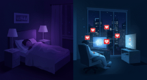 スマホ・テレビの夜間光が心筋梗塞リスク47%上昇｜概日リズム破綻の新事実 - innovaTopia - （イノベトピア）