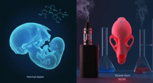 「安全」を覆す研究結果｜ニコチン無添加ベイプ液が胎児の頭蓋骨発達に悪影響 - innovaTopia - （イノベトピア）