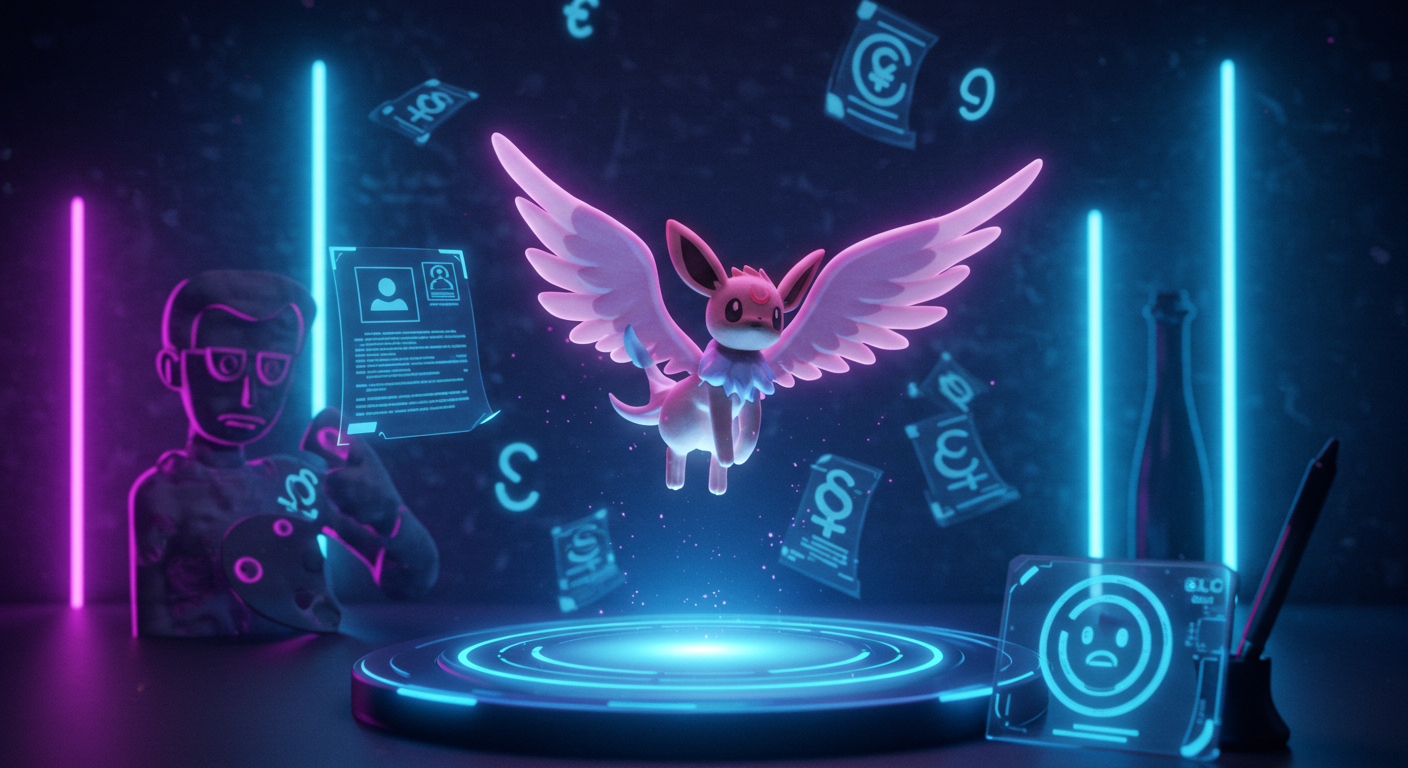 「Grok AI」がポケモン風キャラクター生成で話題　翼を持つイーブイがバイラル、著作権論争も - innovaTopia - （イノベトピア）