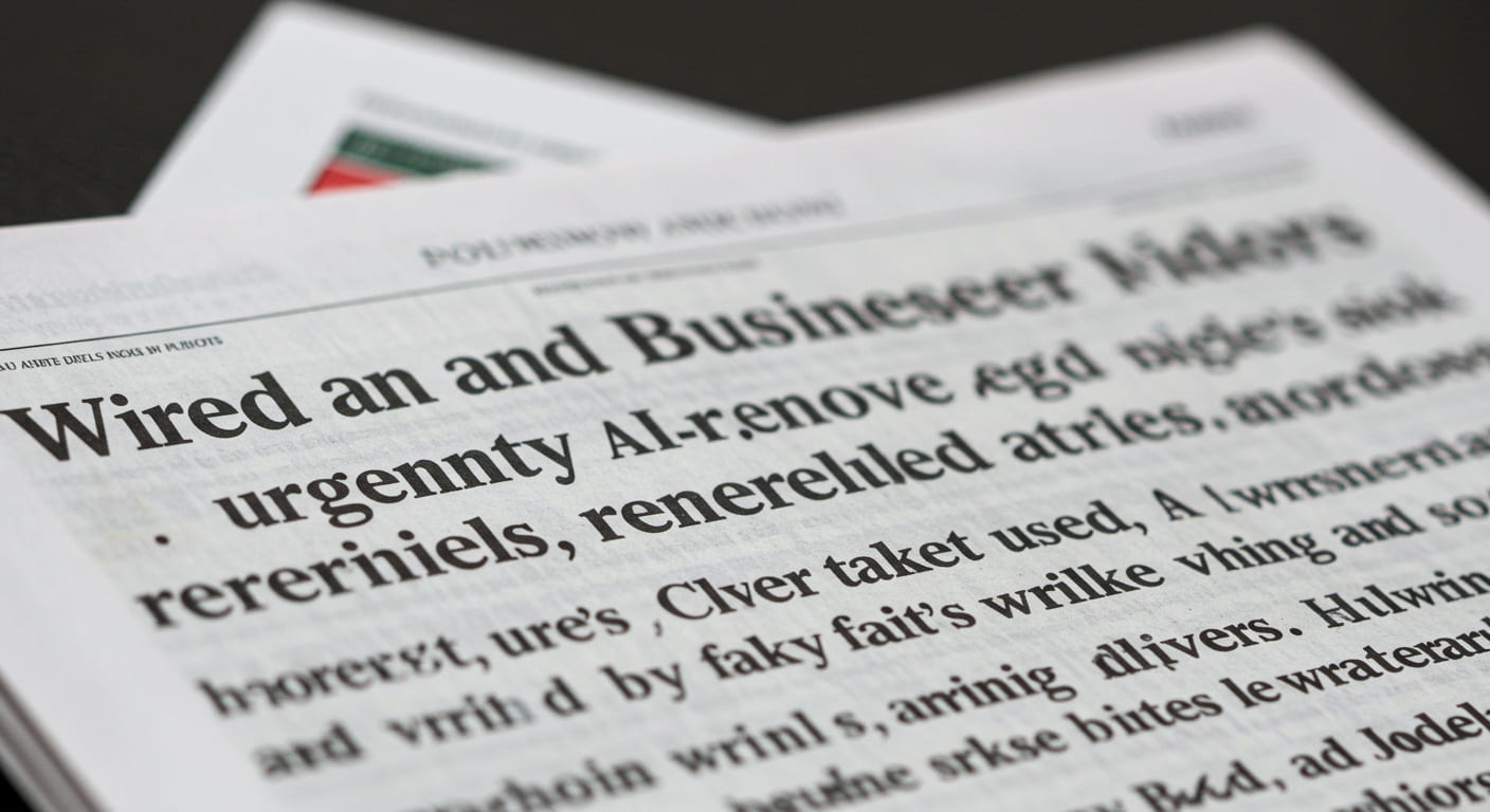 WiredとBusiness Insider、AI生成記事を緊急削除｜偽ライターによる巧妙な手口が判明 - innovaTopia - （イノベトピア）