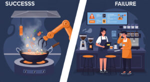 中国調理ロボット市場が急成長する一方、スターバックス・マクドナルドがAI撤退 - 外食自動化の明暗 - innovaTopia - （イノベトピア）