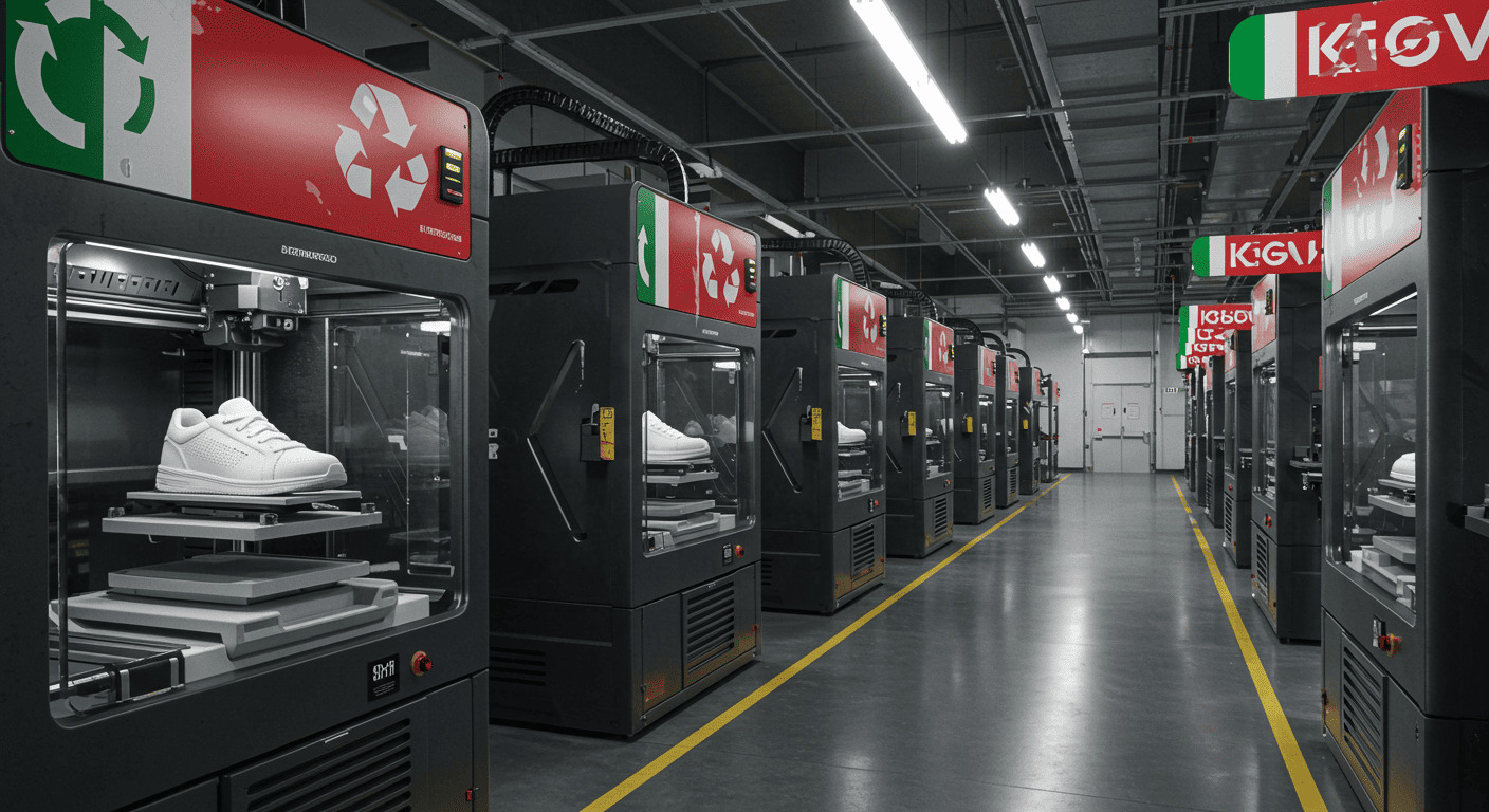 3Dプリンティング靴ブランドServati、ブーメランプロセスで廃棄ゼロ実現 | イタリア製造業省も認定