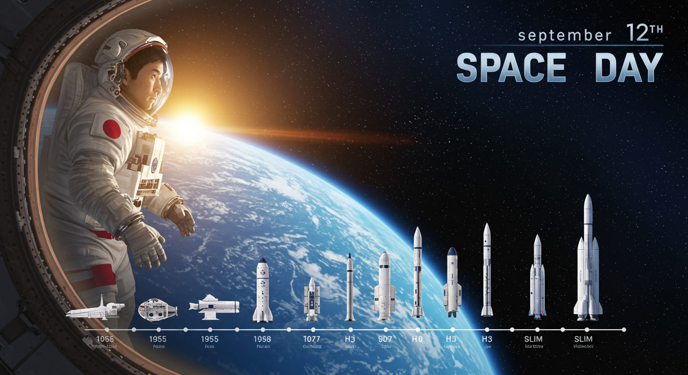 9月12日【今日は何の日？】宇宙の日｜毛利衛STS-47から見る日本の宇宙技術史33年
