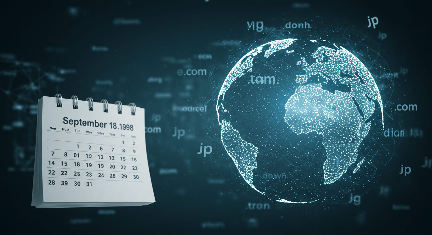 9月18日【今日は何の日？】インターネット管理機関ICANN設立 - デジタル社会を変えた27年前の決断