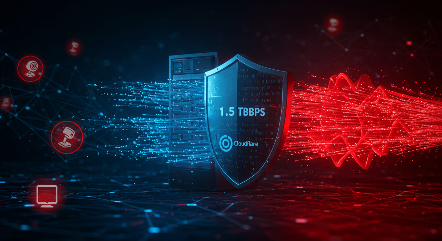 Cloudflare、過去最大規模11.5TbpsのDDoS攻撃をブロック　IoTボットネット脅威が拡大