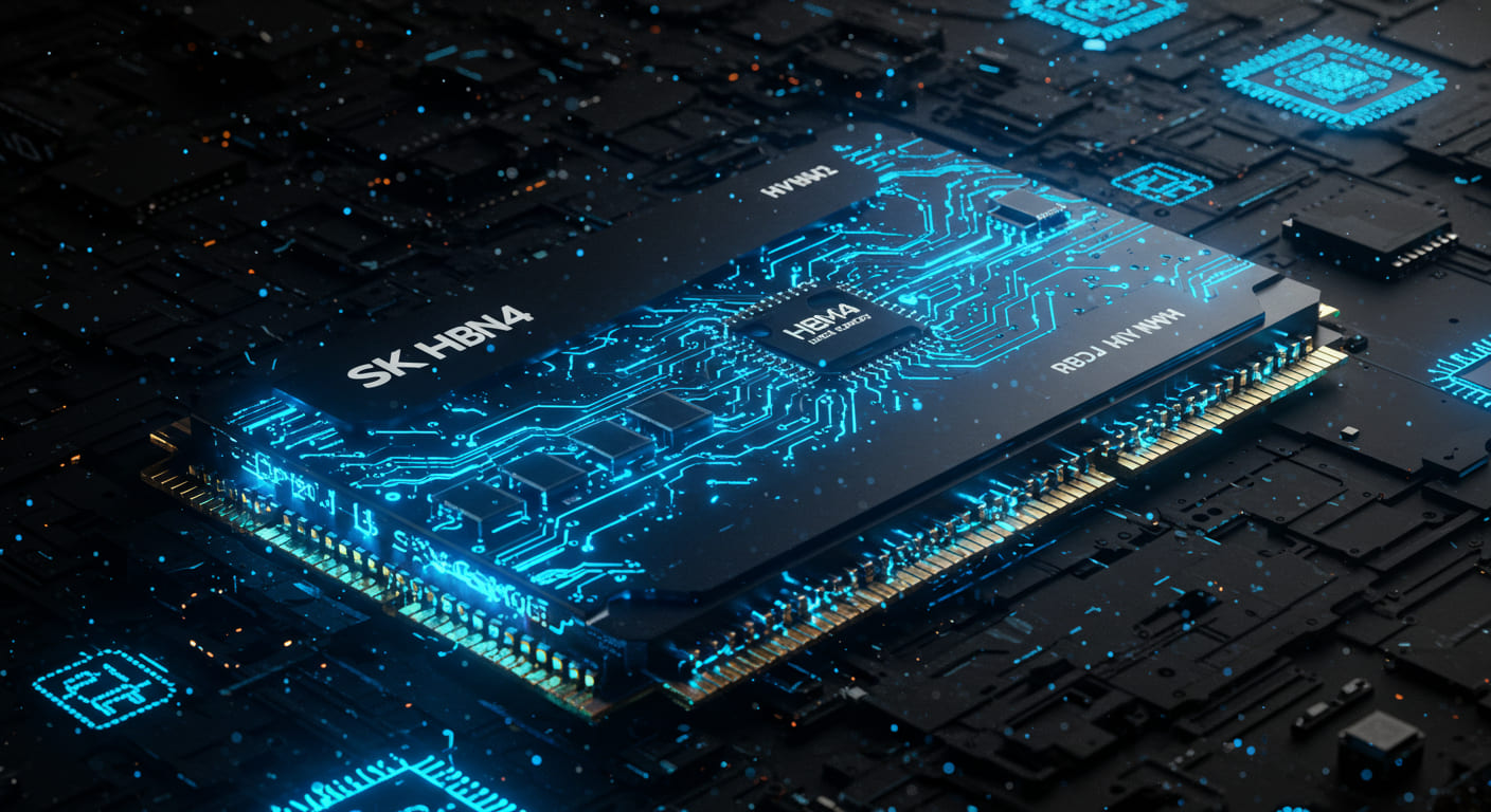 HBM4メモリでAI革命加速 - SK Hynixが世界初の量産体制、10Gbs動作速度と40%省電力を実現