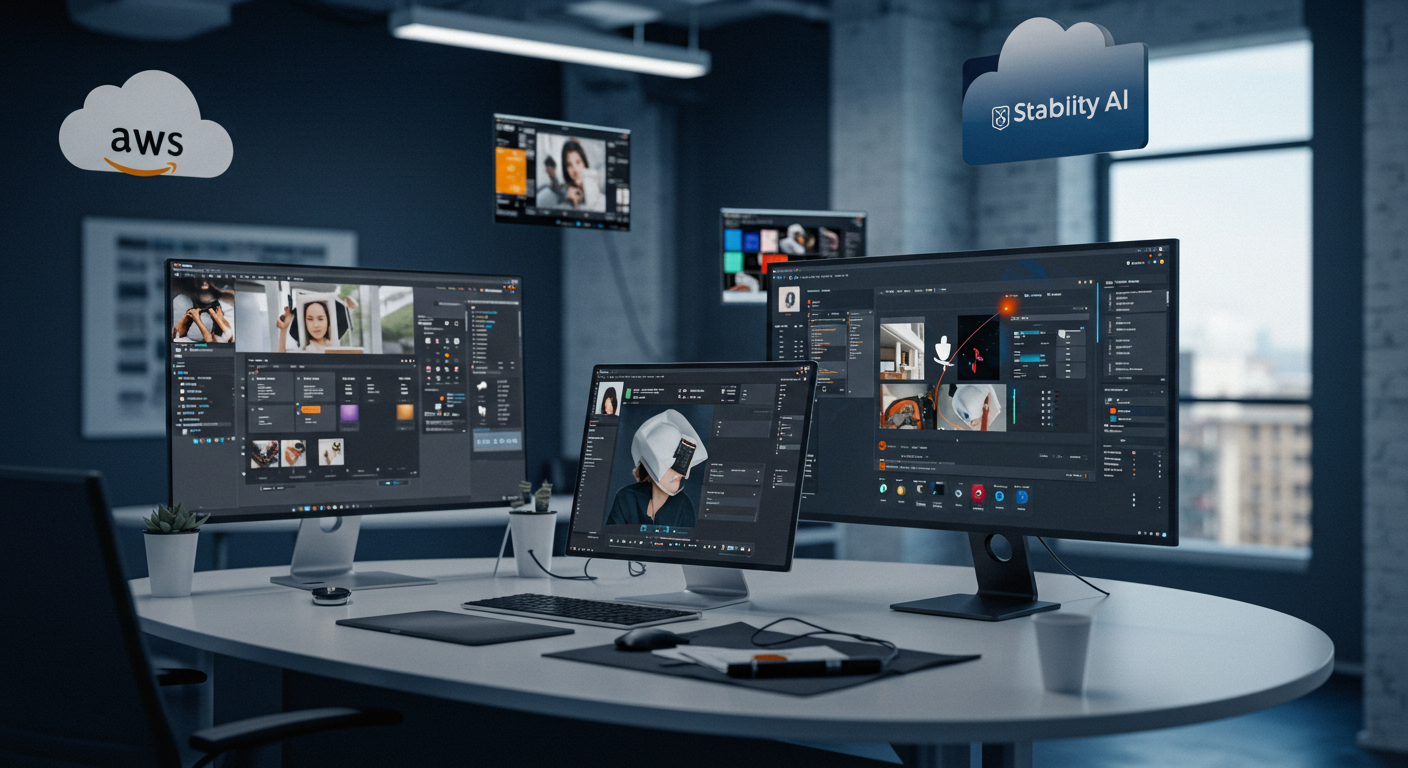 Amazon Bedrock、Stability AI Image Services統合で企業向け画像編集を本格開始