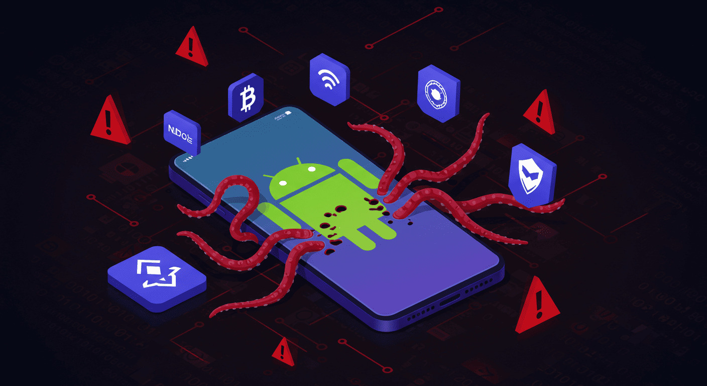 RatOnマルウェアがAndroid端末を狙い撃ち｜複合型サイバー攻撃が暗号通貨業界を脅かす