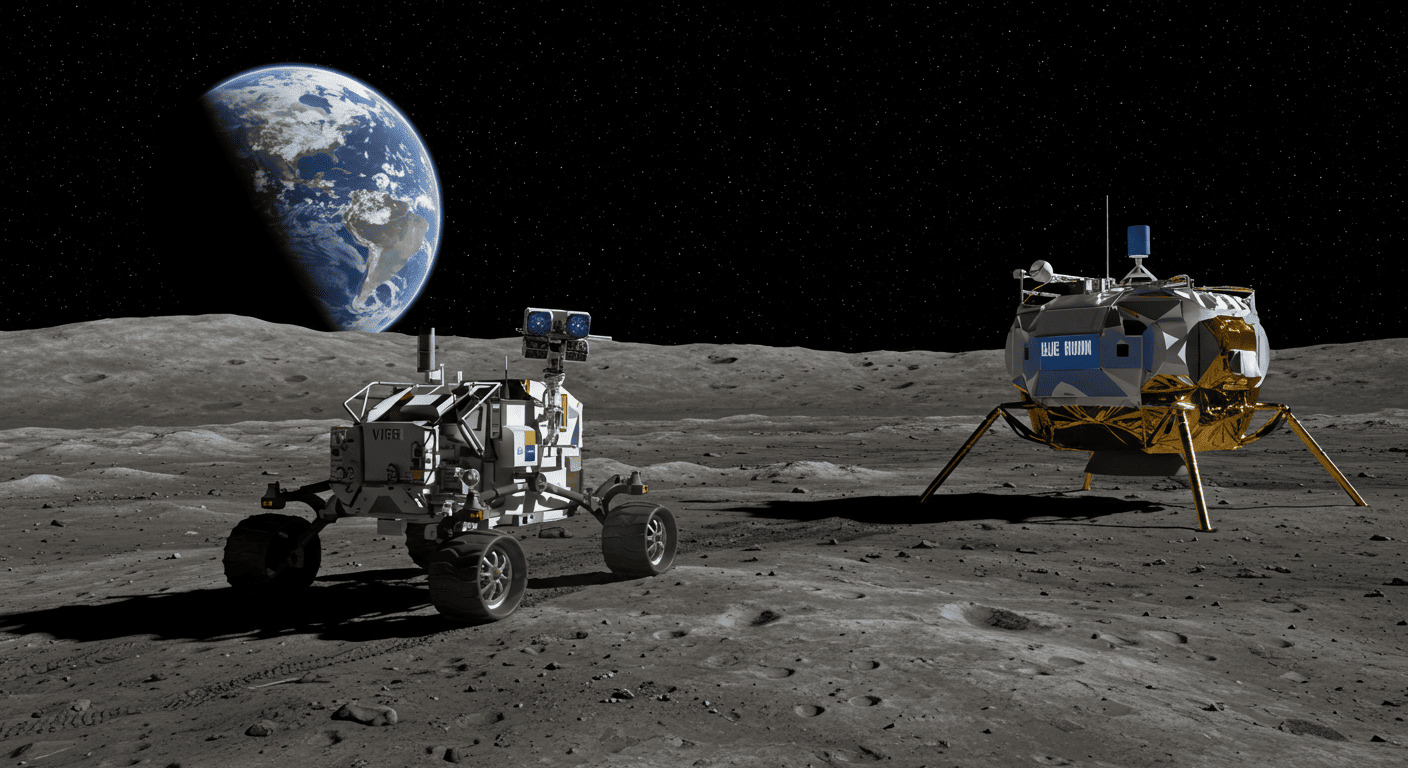 VIPERローバー復活｜Blue OriginとNASAが2027年月面着陸でアルテミス計画加速