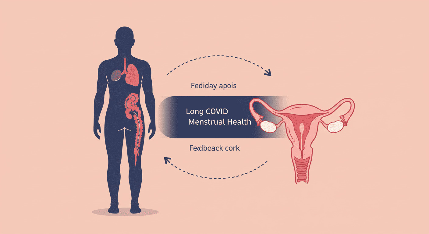 ロングCOVIDが月経周期を乱し症状悪化の連鎖、Nature Communications誌に掲載の大規模研究