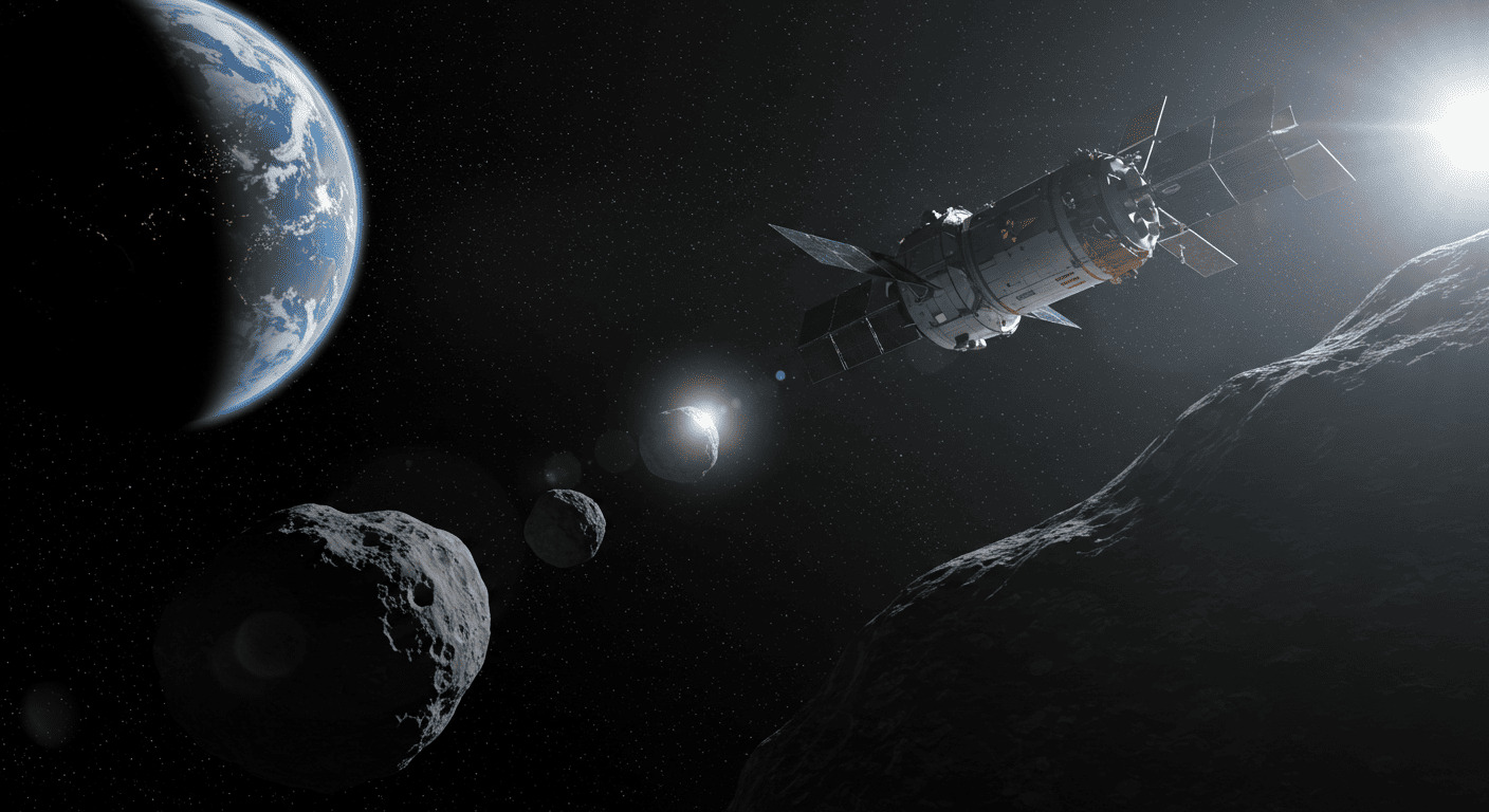 中国が小惑星軌道変更ミッション発表、運動エネルギー衝突で地球防衛実証