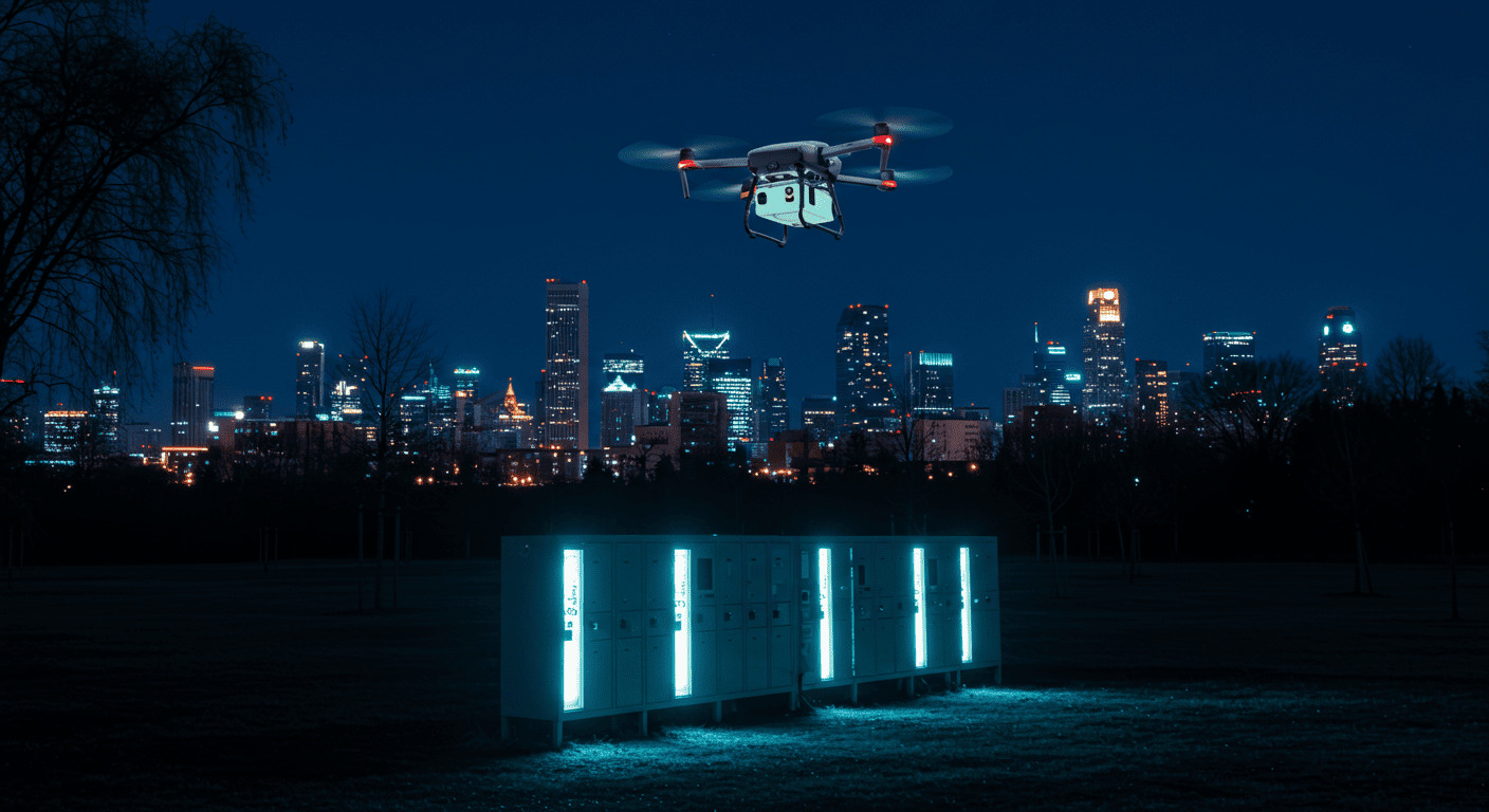 中国｜美団が深圳で夜間ドローン配送開始、24時間体制の無人配送サービス実現へ