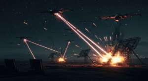 米軍対ドローン防衛の危機：中国PLA群攻撃に備え、ペンタゴンがタスクフォース401新設