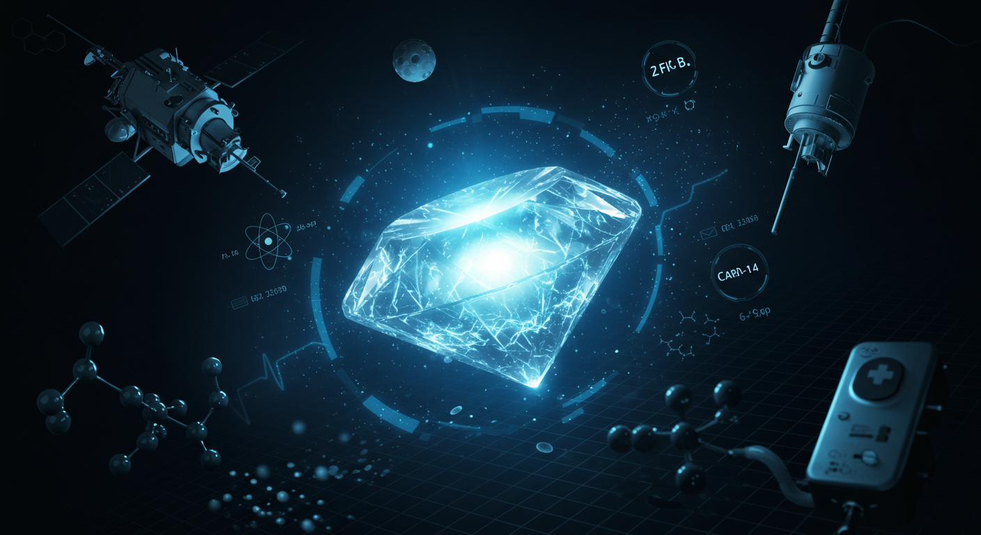 英国発カーボン14活用の永続バッテリー技術、宇宙・医療分野での実用化に期待