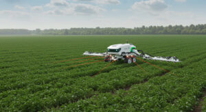 華工科技のスマート農業革命：AIレーザーロボットが化学除草剤に代わる新技術として注目