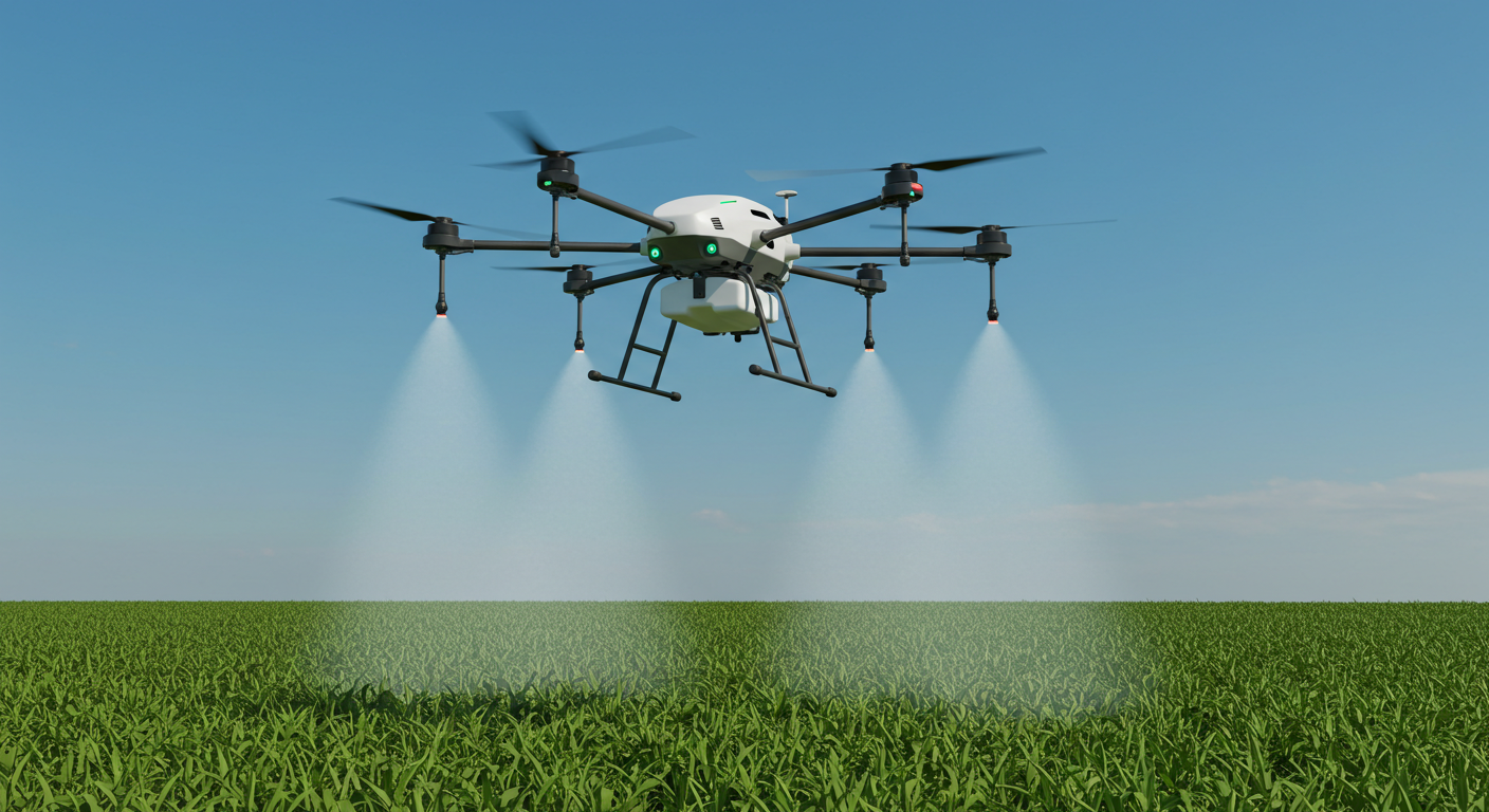 農業ドローン市場、年率20.1%成長予測：DaaSモデルで2032年まで急拡大へ