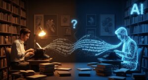 AI文学が人間を超えた日 – ChatGPT生成作品を読者が支持、著作権法に影響も