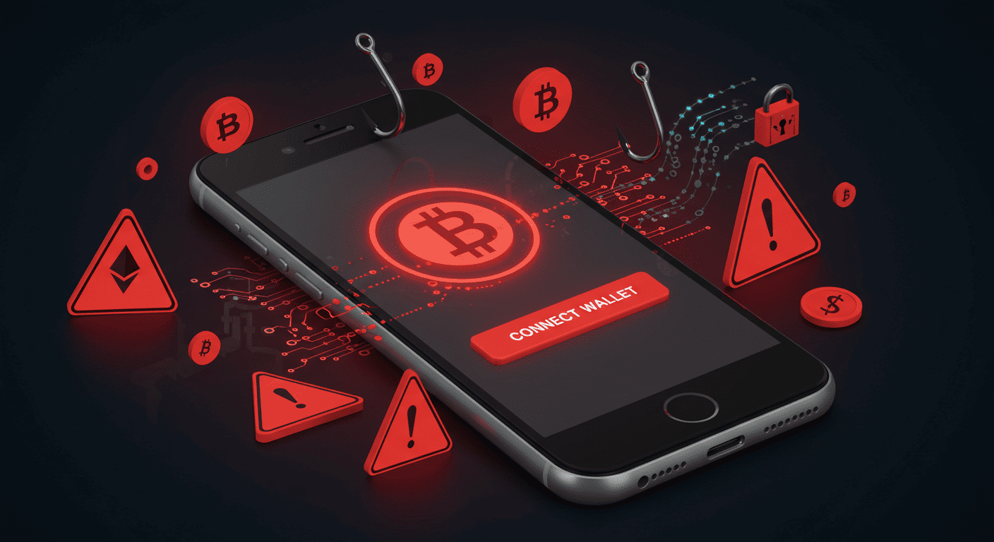 Best Walletなりすまし詐欺が横行 - 精巧な偽サイトでシードフレーズ窃取狙う