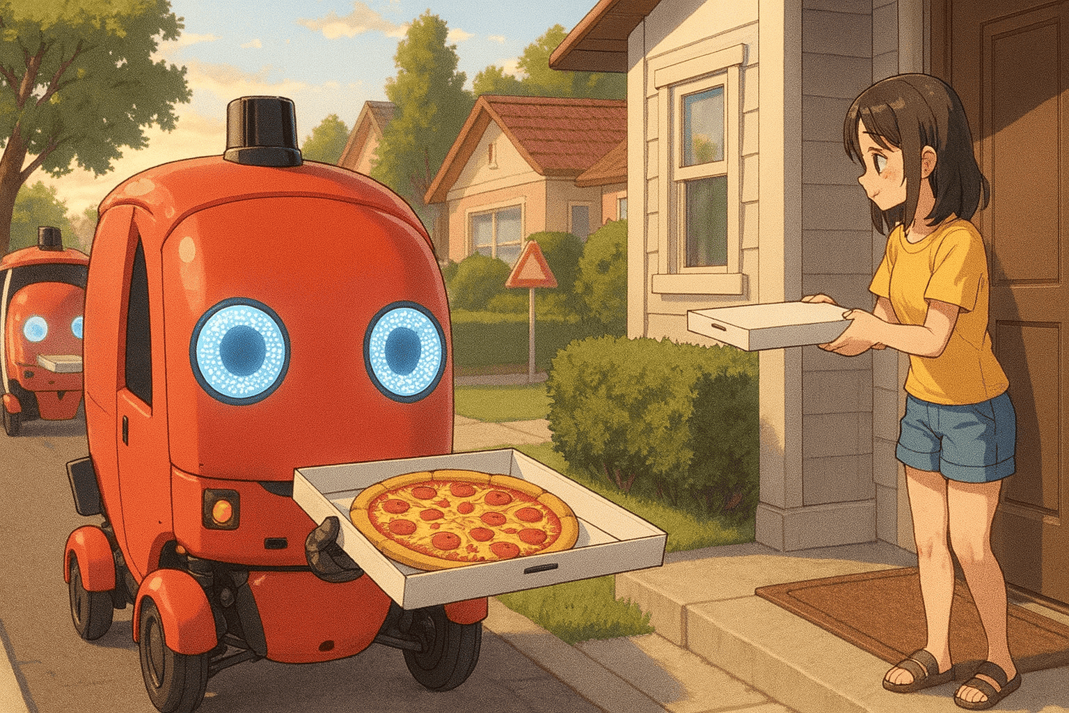 DoorDash、自律配達ロボット「Dot」発表――時速32kmで公道走行可能、フェニックスでテスト開始