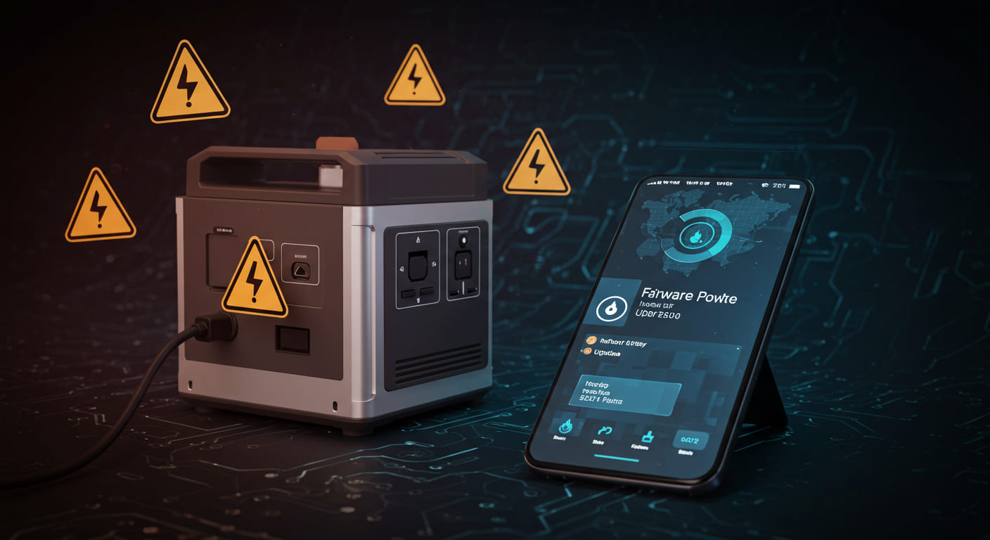 EcoFlow Delta Max 2000、火災リスクで2.5万台リコール—ファームウェア更新で対応可能