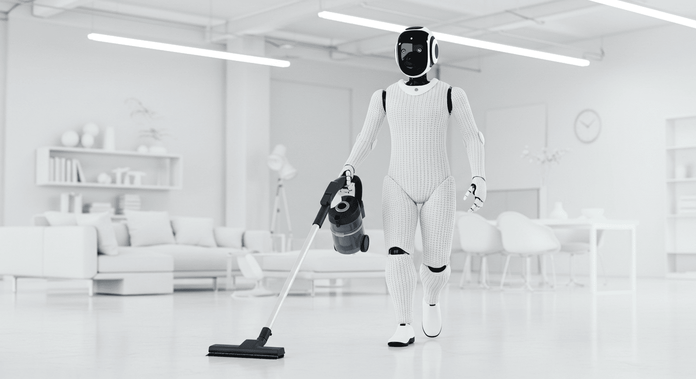 Figure AIが「着せ替え」ロボット発表｜ニットウェアを纏った家庭用ヒューマノイドロボット