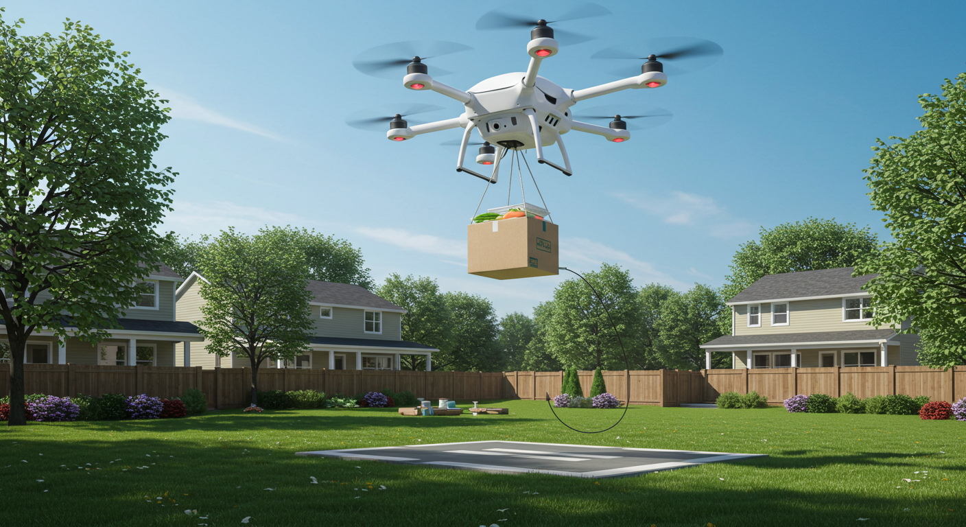 Flytrex、ドローン配送の転換点｜BVLOS承認取得とUber提携で全米展開