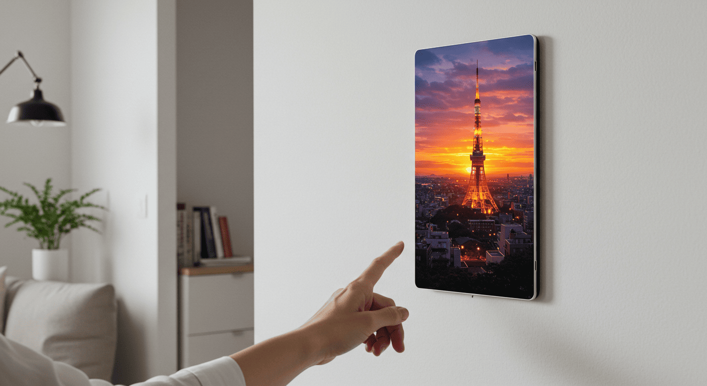 Fraimic、話しかけるだけでアート作品を生成するスマートキャンバスが登場