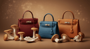 10月15日【今日は何の日？】「きのこの日」— あなたが身につけるバッグは、キノコから生まれる