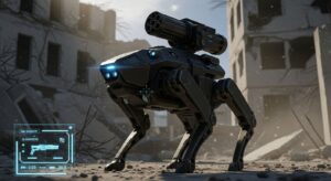 Skyborne開発｜米軍評価中の手榴弾発射ロボット犬CODiAQが実戦投入に向けテスト段階へ