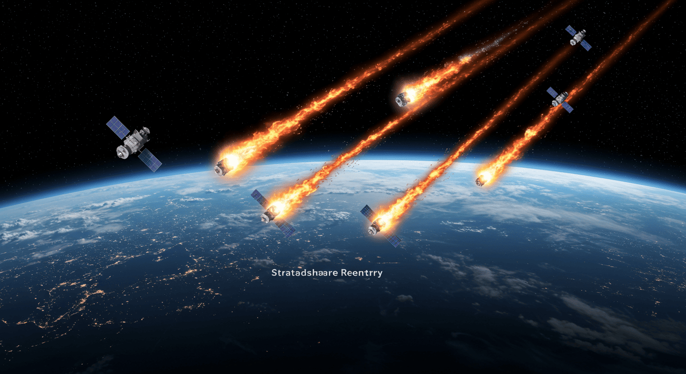 SpaceX Starlink、大気を「焼却炉」に──衛星由来の金属粒子が成層圏に蓄積