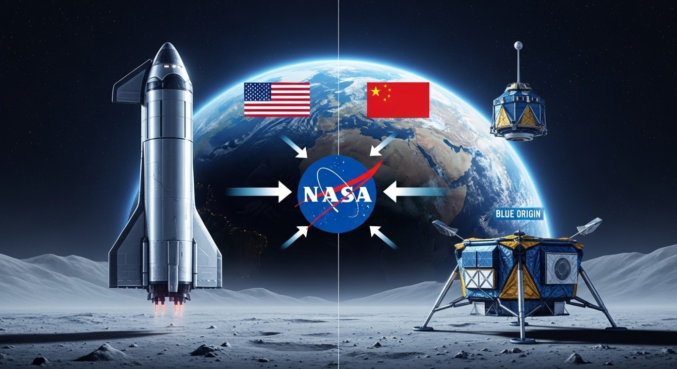 SpaceX、Artemis III月面着陸契約を失う可能性 -NASAが他社に門戸開放へ