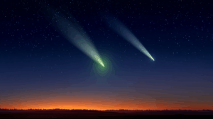 レモン彗星とスワン彗星が今週地球最接近、数万年単位の極めて稀な二重彗星観測チャンス