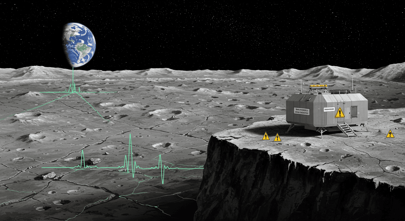 月面に活断層を発見、月震リスクは10年で5,500分の1──長期滞在時代の新たな課題
