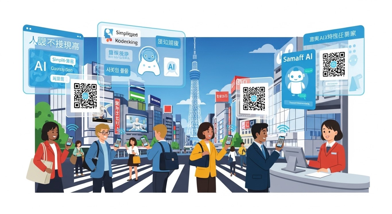 渋谷でAI観光案内が実証実験開始｜訪日客増加と人材不足の課題に生成AIで挑む