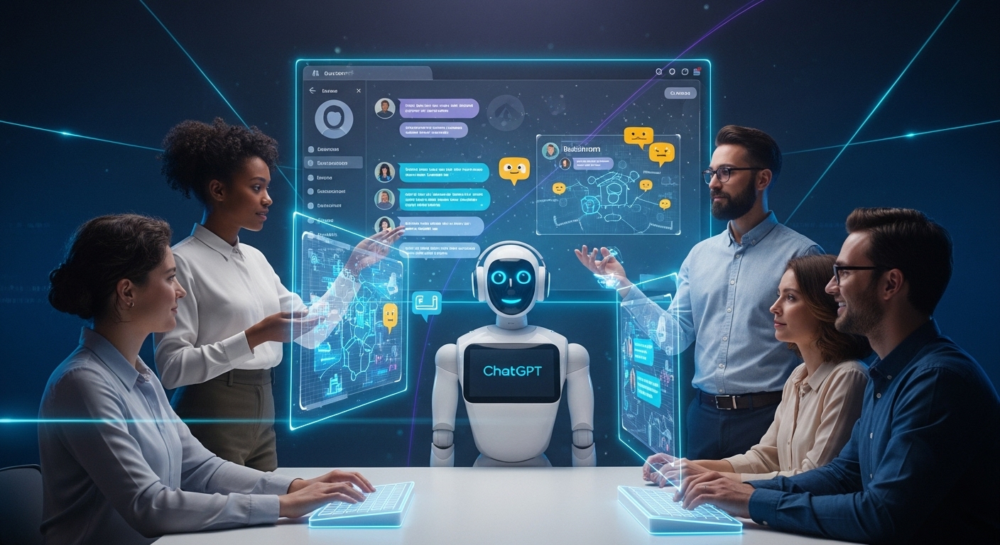 ChatGPTグループチャット:OpenAIの新機能が協働の未来を日本など4地域で先行実装