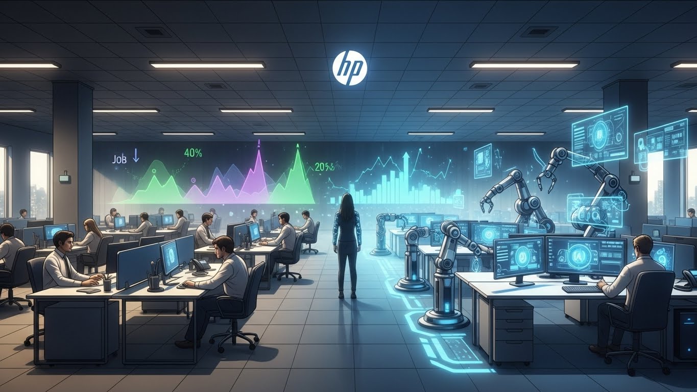 HPが2028年までに最大6,000人削減 AI導入とメモリ高騰が映すPCメーカーの岐路