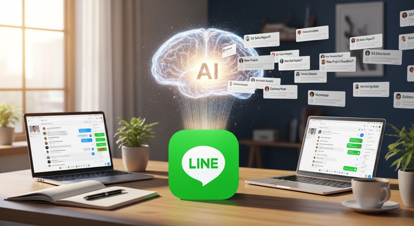 LINE公式アカウントに生成AI機能が登場｜月額3,000円で24時間自動対応が可能に