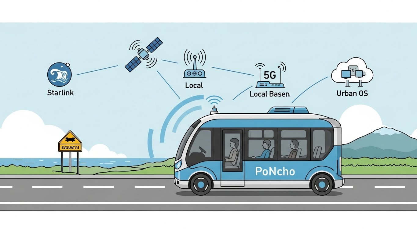 NTTドコモビジネスら、仙台で「災害に負けない」自動運転バス実証を開始