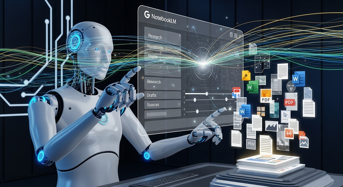 NotebookLM最新アップデートでDeep Research機能とファイル対応強化—Googleが研究支援を加速