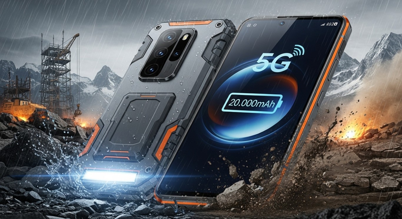 OSCAL TANK 1｜20,000mAhバッテリー搭載の5Gタフネススマホが日本上陸